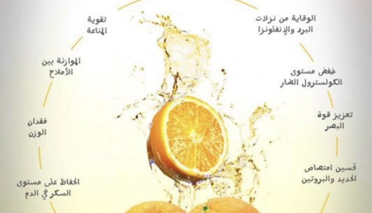 يعتبر البرتقال من أفضل 5 فواكه لكبح وتقليل الإلتهابات