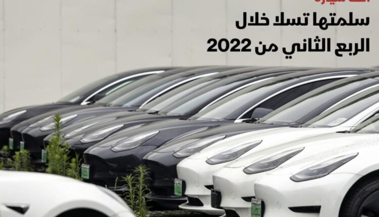سلمت شركة #تسلا 254.7 ألف سيارة في الربع الثاني من العام الحالي، بزيادة 27% على أساس سنوي، بينما ارتفع إنتاج الشركة بنسبة 25% على أساس سنوي إلى 258.6 ألف سيارة، وهو أعلى من التوقعات بإنتاج نحو 247 ألف سيارة   #اقتصاد_الشرق