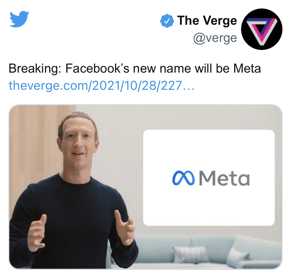 فيسبوك تتحول إلى "ميتا"